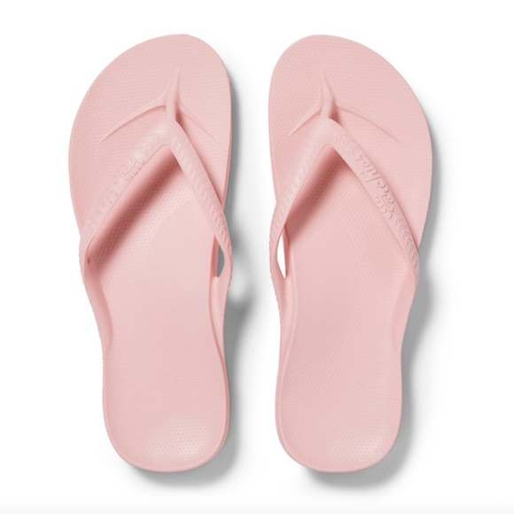 archies Shoes - Archies Women’s Pink Arch Support Flip Flops Size 8